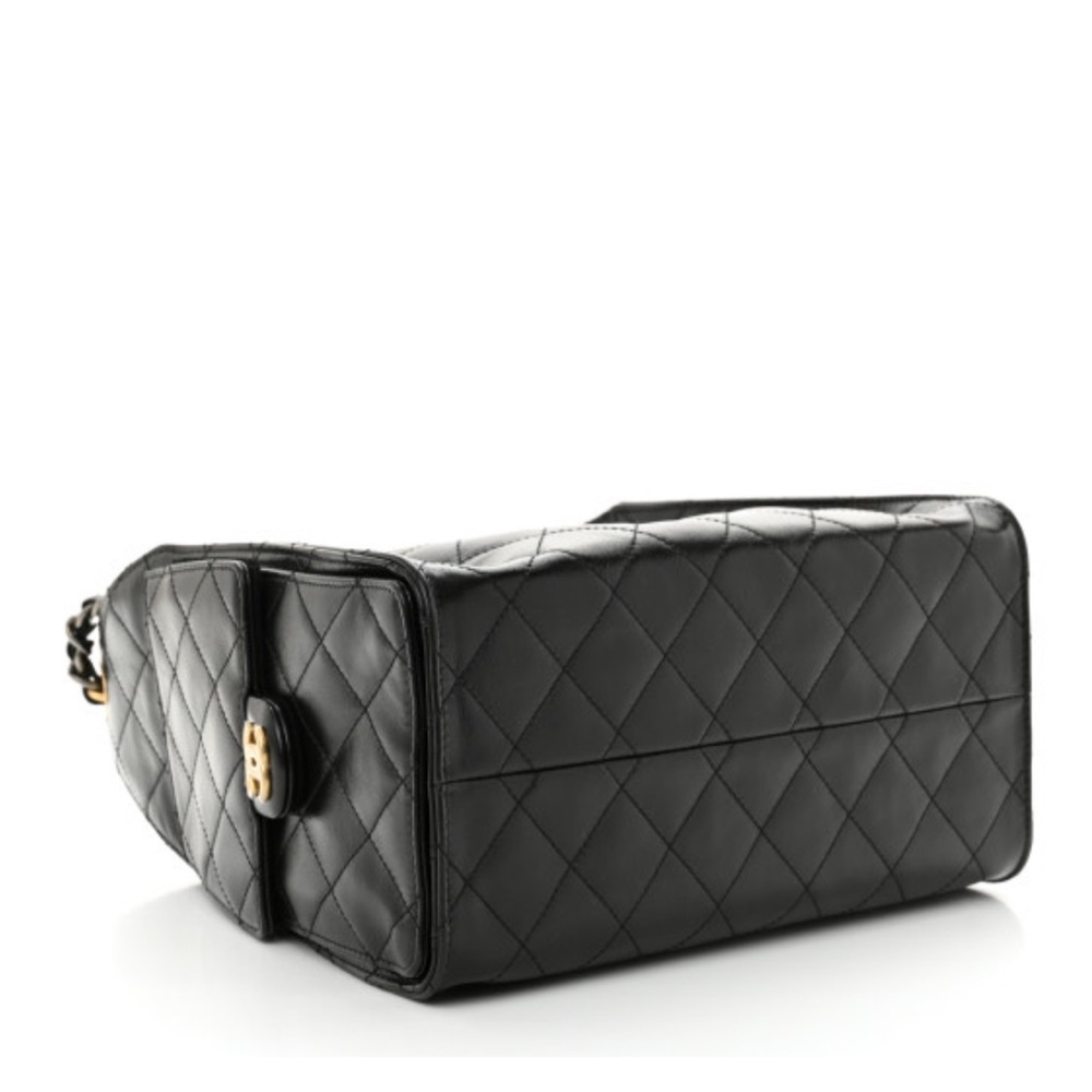 New Chanel 25 Handbag Small Calfskin Black with Two Tone Hardware - Picture 5 of 16
